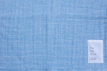 画像をギャラリービューアに読み込む, ナチュラルな特殊織ガーゼのハンドタオル +抗菌・防臭|ブルー