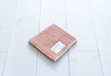 画像をギャラリービューアに読み込む, ナチュラルな特殊織ガーゼのハンドタオル +抗菌・防臭|ブラウン