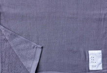 画像をギャラリービューアに読み込む, ガーゼとパイルのどっちも楽しめるハンドタオル|チャコールグレー