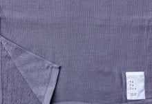 画像をギャラリービューアに読み込む, ガーゼとパイルのどっちも楽しめるスリムバスタオル|チャコールグレー