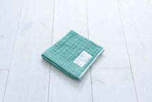 画像をギャラリービューアに読み込む, ナチュラルな特殊織ガーゼのハンドタオル +抗菌・防臭|グリーン