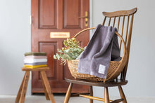 画像をギャラリービューアに読み込む, やわらかい無撚糸のプレミアムフェイスタオル|グレー