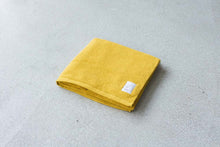 画像をギャラリービューアに読み込む, やわらかい無撚糸のプレミアム バスタオル|マスタード