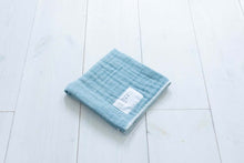 画像をギャラリービューアに読み込む, ナチュラルな特殊織ガーゼのハンドタオル +抗菌・防臭|スモークブルー